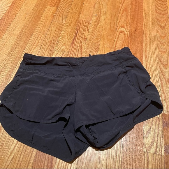 lululemon athletica Pants - Black Lululemon running shorts